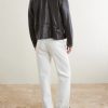 Racer Leather Jacket - BK Racer Leather Jacket - BK