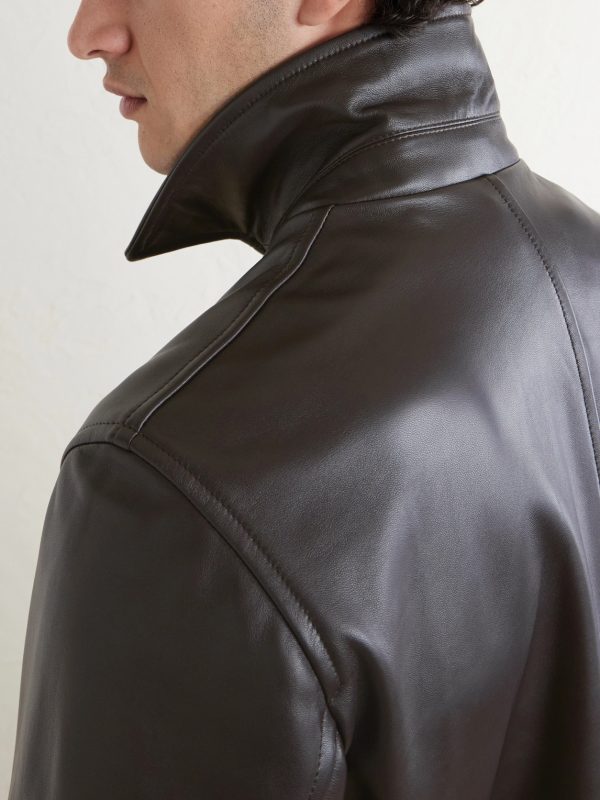 Racer Leather Jacket - CU Racer Leather Jacket - CU