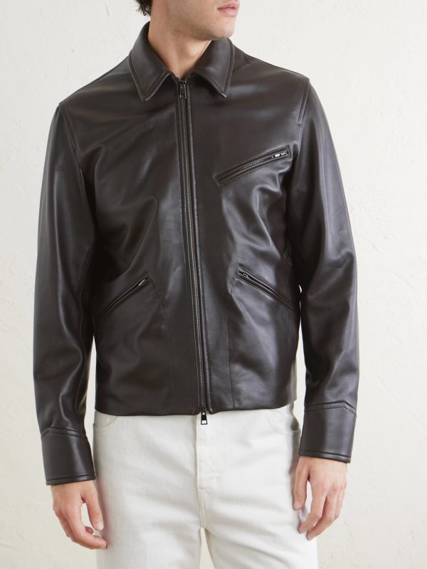 Racer Leather Jacket - FR Racer Leather Jacket - FR