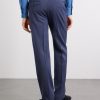 Waverly Straight-Leg Wool Twill Suit Trousers - BK