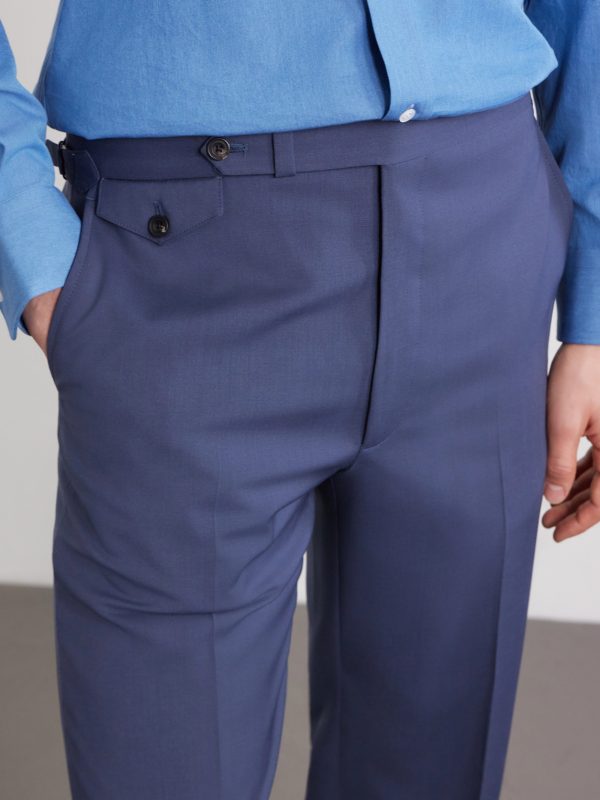 Waverly Straight-Leg Wool Twill Suit Trousers - CU