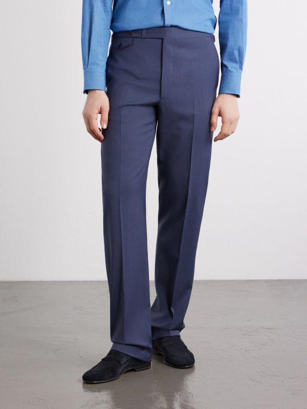Waverly Straight-Leg Wool Twill Suit Trousers - FR