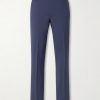 Waverly Straight-Leg Wool Twill Suit Trousers