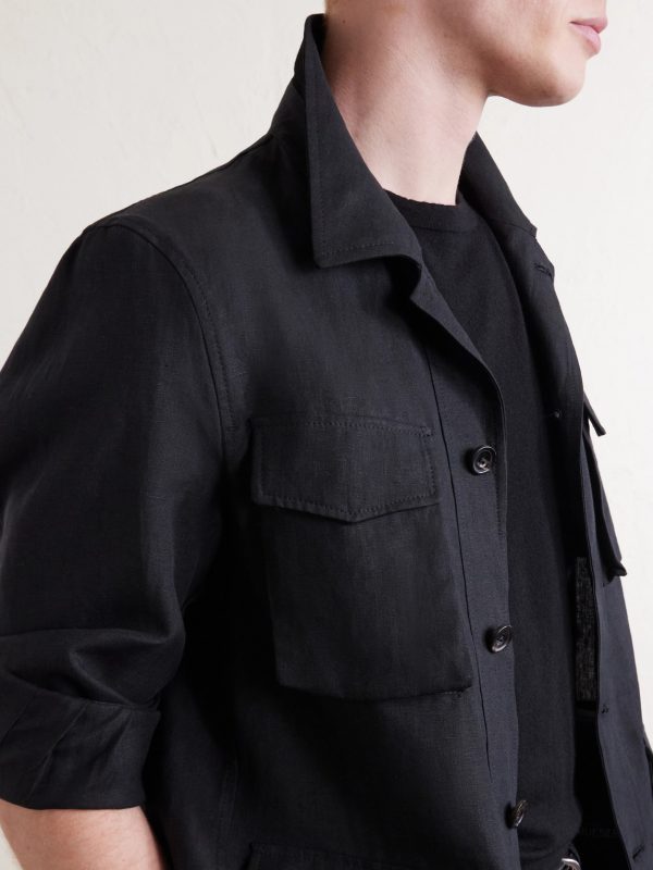 Safari Linen Jacket - E1 Safari Linen Jacket - E1