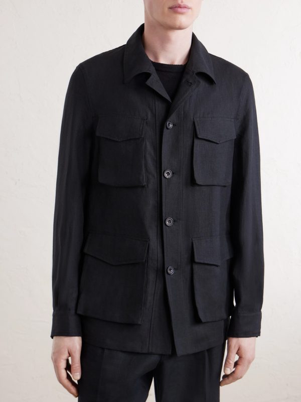 Safari Linen Jacket - FR Safari Linen Jacket - FR