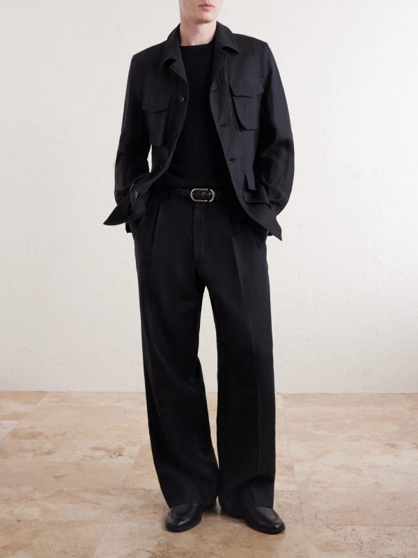 Safari Linen Jacket - OU Safari Linen Jacket - OU