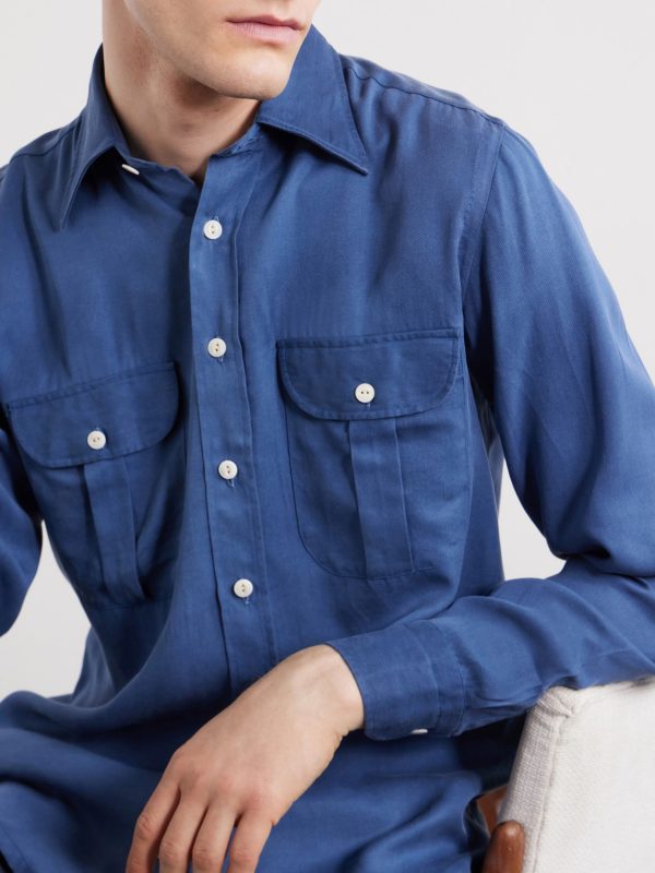 TENCEL™ Lyocell-Twill Shirt - CU TENCEL™ Lyocell-Twill Shirt - CU