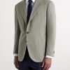 Waverly Cotton and Linen-Blend Blazer - FR Waverly Cotton and Linen-Blend Blazer - FR