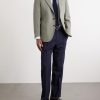 Waverly Cotton and Linen-Blend Blazer - OU Waverly Cotton and Linen-Blend Blazer - OU