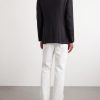 Waverly Double-Breasted Linen Blazer - BK Waverly Double-Breasted Linen Blazer - BK