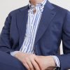 Button-Down Collar Striped Cotton-Seersucker Shirt - CU