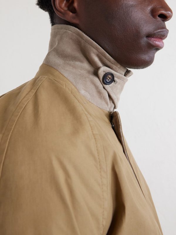 Game Corduroy-Trimmed Cotton Jacket - E1