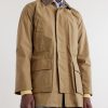 Game Corduroy-Trimmed Cotton Jacket - FR