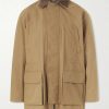 Game Corduroy-Trimmed Cotton Jacket