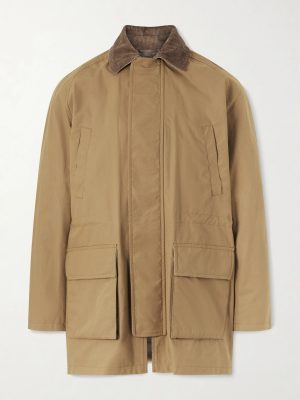 Game Corduroy-Trimmed Cotton Jacket Game Corduroy-Trimmed Cotton Jacket