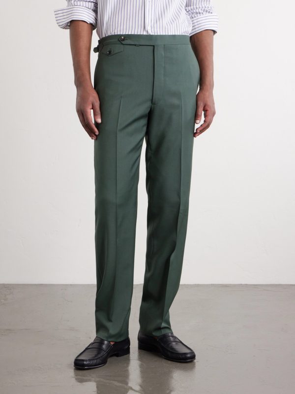 Waverly Straight-Leg Cotton and Linen-Blend Twill Suit Trousers - FR Waverly Straight-Leg Cotton and Linen-Blend Twill Suit Trousers - FR