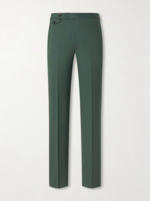 Waverly Straight-Leg Cotton and Linen-Blend Twill Suit Trousers Waverly Straight-Leg Cotton and Linen-Blend Twill Suit Trousers