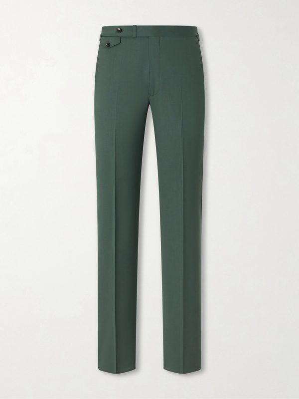 Waverly Straight-Leg Cotton and Linen-Blend Twill Suit Trousers Waverly Straight-Leg Cotton and Linen-Blend Twill Suit Trousers