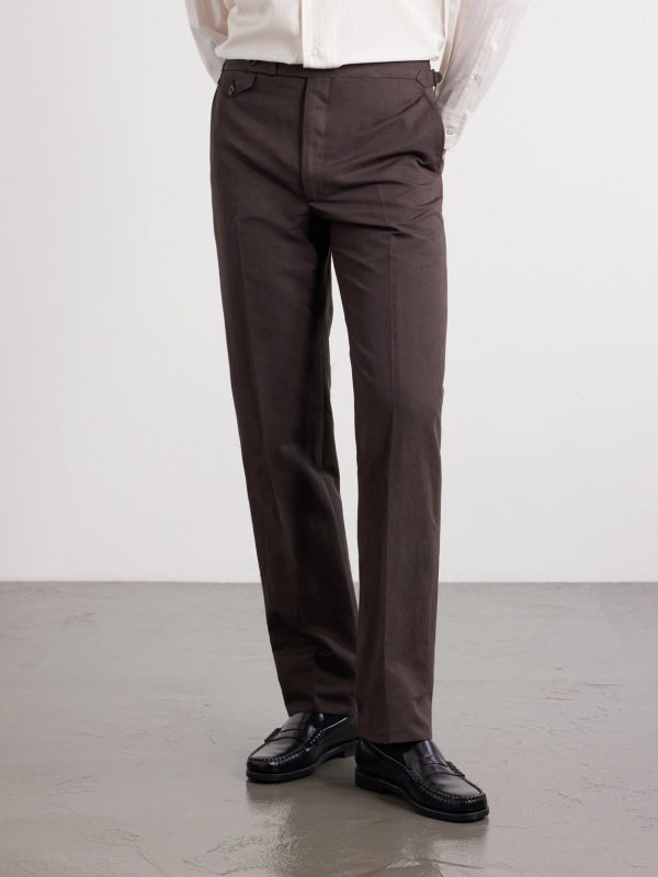 Waverly Straight-Leg Cotton and Linen-Blend Twill Suit Trousers - FR Waverly Straight-Leg Cotton and Linen-Blend Twill Suit Trousers - FR