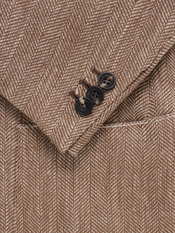 Herrinbone Linen Blazer - E1 Herrinbone Linen Blazer - E1