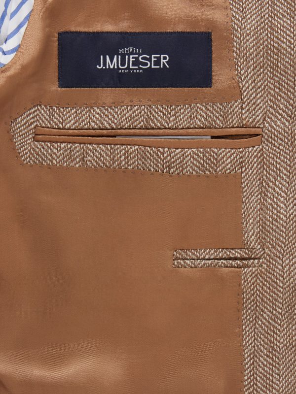 Herrinbone Linen Blazer - E2 Herrinbone Linen Blazer - E2