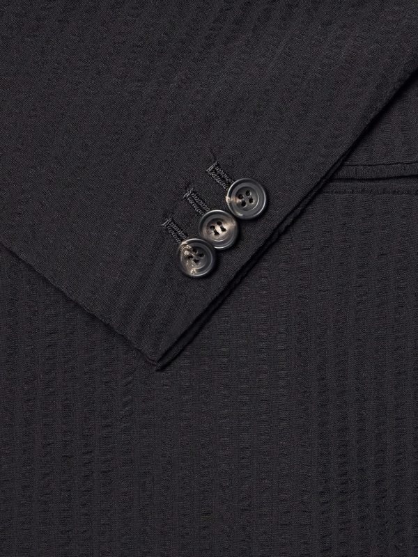Seersucker Virgin Wool Suit Jacket - E1 Seersucker Virgin Wool Suit Jacket - E1