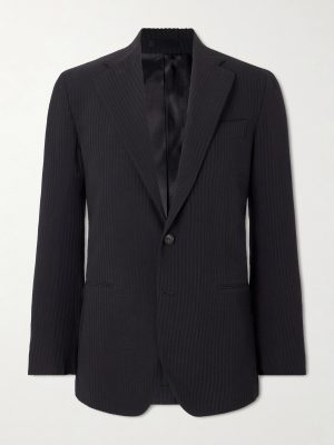 Seersucker Virgin Wool Suit Jacket