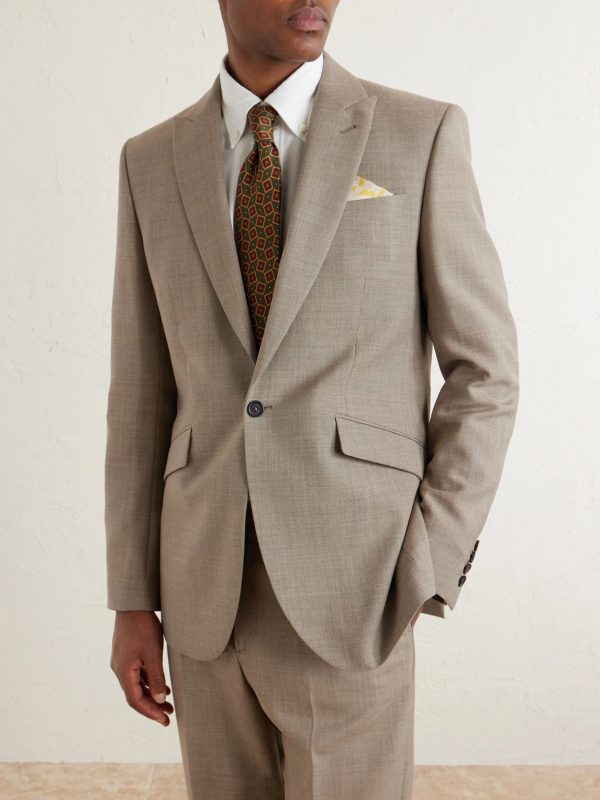 Newport Slim-Fit Wool-Twill Suit Jacket - FR Newport Slim-Fit Wool-Twill Suit Jacket - FR