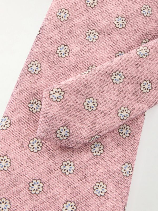 Monmouth 8cm Floral-Print Cotton and Wool-Blend Tie - CU Monmouth 8cm Floral-Print Cotton and Wool-Blend Tie - CU
