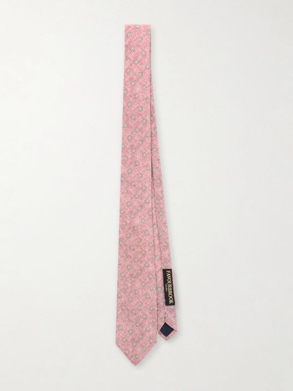 Monmouth 8cm Floral-Print Cotton and Wool-Blend Tie Monmouth 8cm Floral-Print Cotton and Wool-Blend Tie
