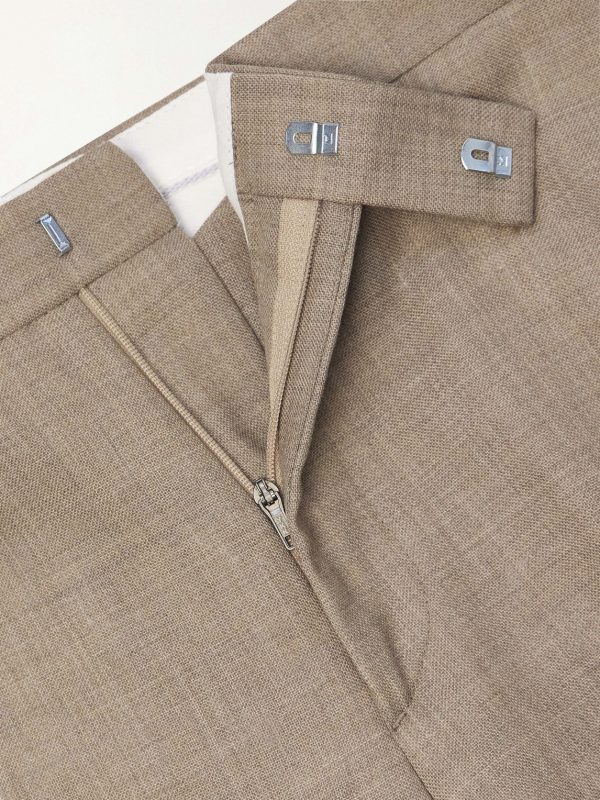 Ludbrook Slim-Fit Straight-Leg Wool Suit Trousers - E1
