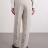 Cooper Slim-Fit Linen Suit Trousers - BK