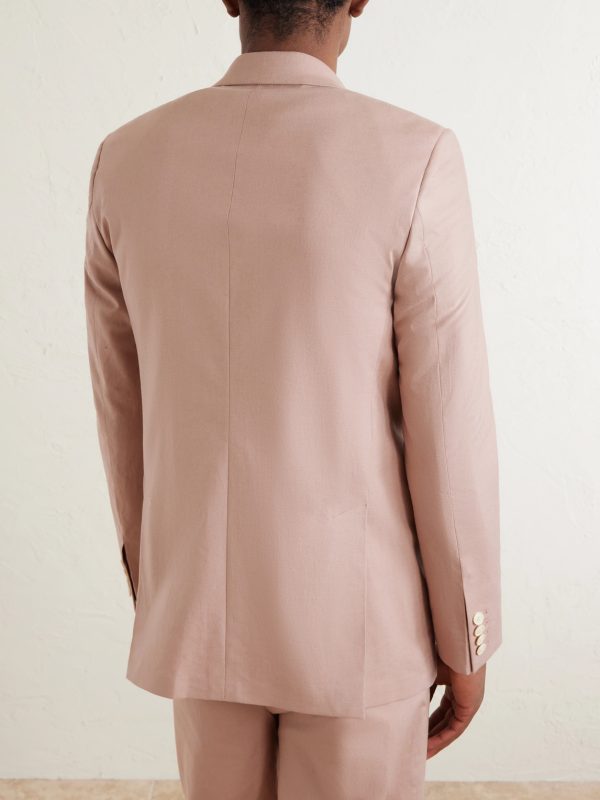 Cooper Linen-Blend Suit Jacket - BK