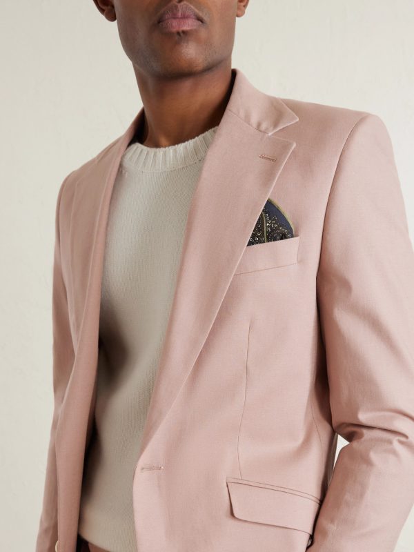 Cooper Linen-Blend Suit Jacket - CU