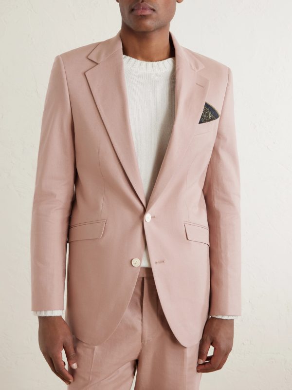 Cooper Linen-Blend Suit Jacket - FR