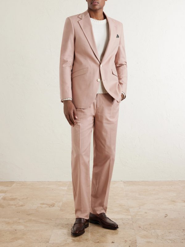 Cooper Linen-Blend Suit Jacket - OU