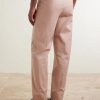 Cooper Straight-Leg Linen Trousers - BK Cooper Straight-Leg Linen Trousers - BK