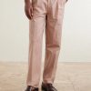 Cooper Straight-Leg Linen Trousers - FR Cooper Straight-Leg Linen Trousers - FR