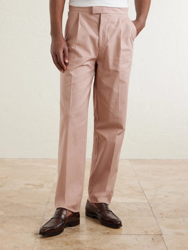 Cooper Straight-Leg Linen Trousers - FR Cooper Straight-Leg Linen Trousers - FR