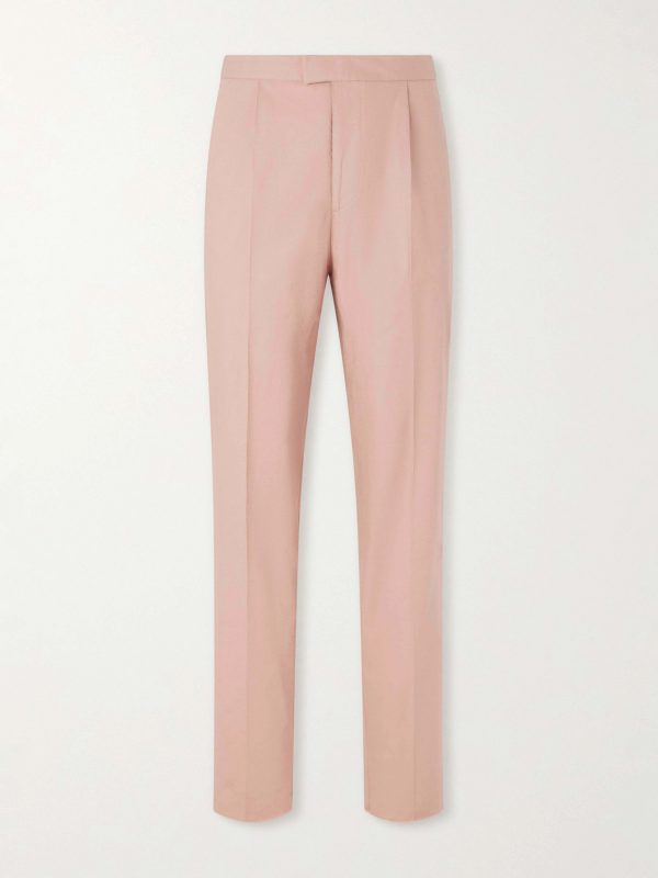 Cooper Straight-Leg Linen Trousers Cooper Straight-Leg Linen Trousers