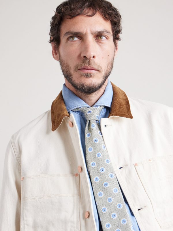 Selworthy 8cm Cotton and Silk-Blend Jacquard Tie - FR Selworthy 8cm Cotton and Silk-Blend Jacquard Tie - FR