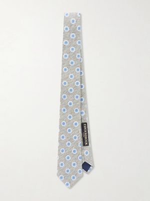 Selworthy 8cm Cotton and Silk-Blend Jacquard Tie Selworthy 8cm Cotton and Silk-Blend Jacquard Tie
