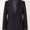 Wool-Blend Suit Jacket