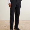 Straight-Leg Wool-Blend Tuxedo Trousers - FR Straight-Leg Wool-Blend Tuxedo Trousers - FR