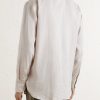 Bridford Cutaway-Collar Linen Shirt - BK