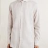 Bridford Cutaway-Collar Linen Shirt - CU