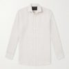 Bridford Cutaway-Collar Linen Shirt