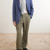 Bridford Cutaway-Collar Linen Shirt - OU