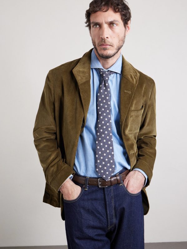 Monmouth 8cm Floral-Print Cotton and Wool-Blend Tie - OU Monmouth 8cm Floral-Print Cotton and Wool-Blend Tie - OU