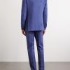 Tapered Wool, Silk and Linen-Blend Suit Trousers - BK